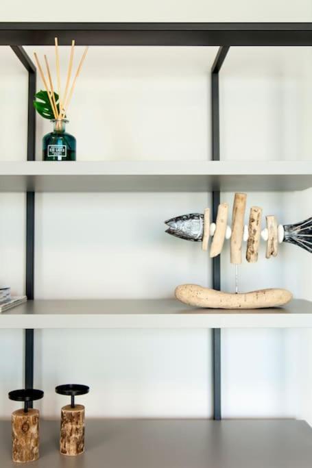 Minimal Loft Art With Sea View Over Heraklion Harbour Bagian luar foto