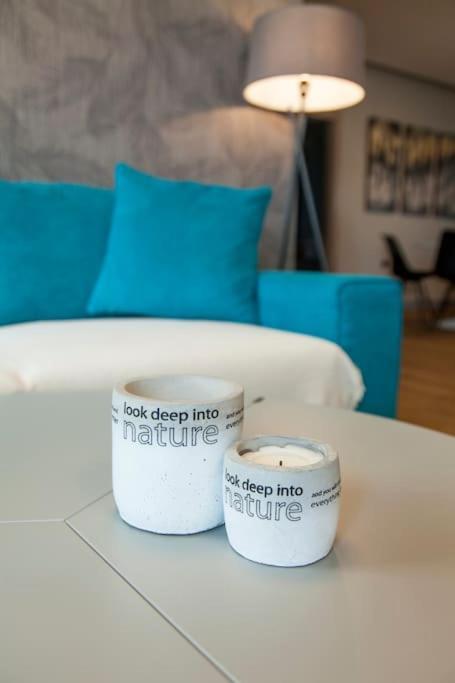 Minimal Loft Art With Sea View Over Heraklion Harbour Bagian luar foto